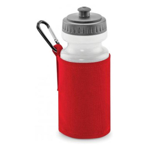 Water Bottle And Holder - Red Water Bottle And Holder - Red