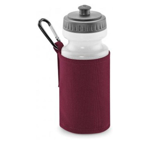Water Bottle And Holder - Burgundy Water Bottle And Holder - Burgundy