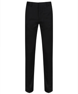 Senior Boys Slim Fit Trousers - Black