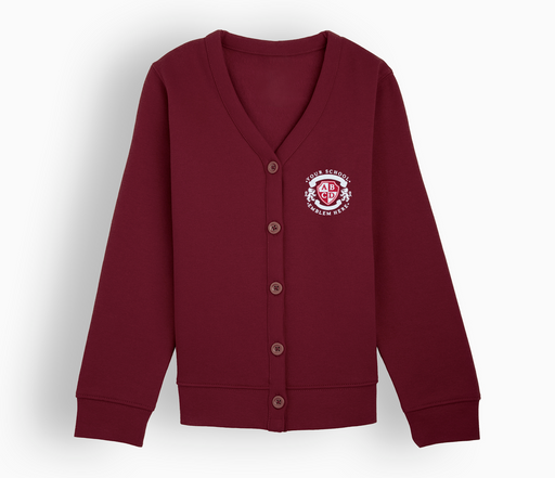 Jersey Cardigan - Burgundy Jersey Cardigan - Burgundy