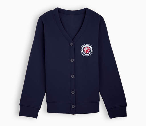 Jersey Cardigan - Navy Blue Jersey Cardigan - Navy Blue