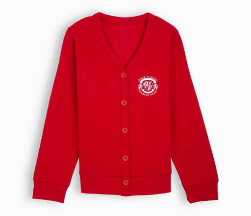 Jersey Cardigan - Red Jersey Cardigan - Red