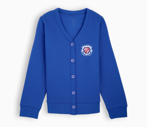 Jersey Cardigan - Bright Royal Blue Jersey Cardigan - Bright Royal Blue
