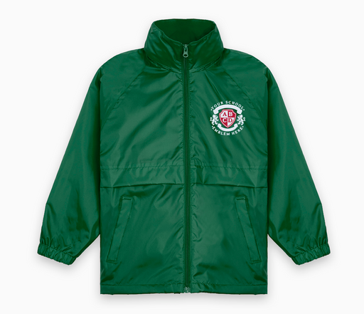 Microfleece Lined Jacket - Bottle Green Microfleece Lined Jacket - Bottle Green