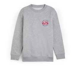 Round Neck Sweatshirt - Grey