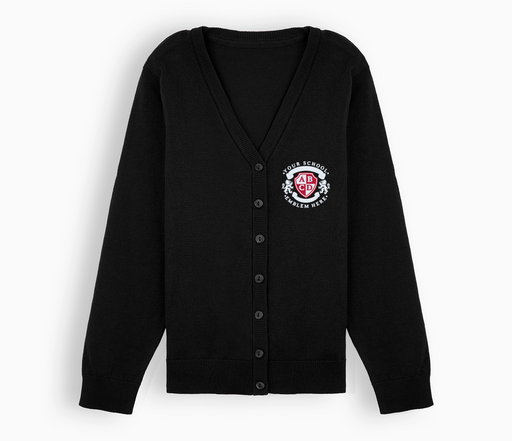 Lightweight Straight Edge Cardigan - Black Lightweight Straight Edge Cardigan - Black