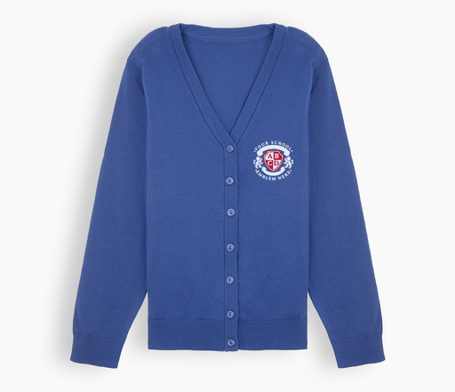 Lightweight Straight Edge Cardigan - Bright Royal Blue Lightweight Straight Edge Cardigan - Bright Royal Blue