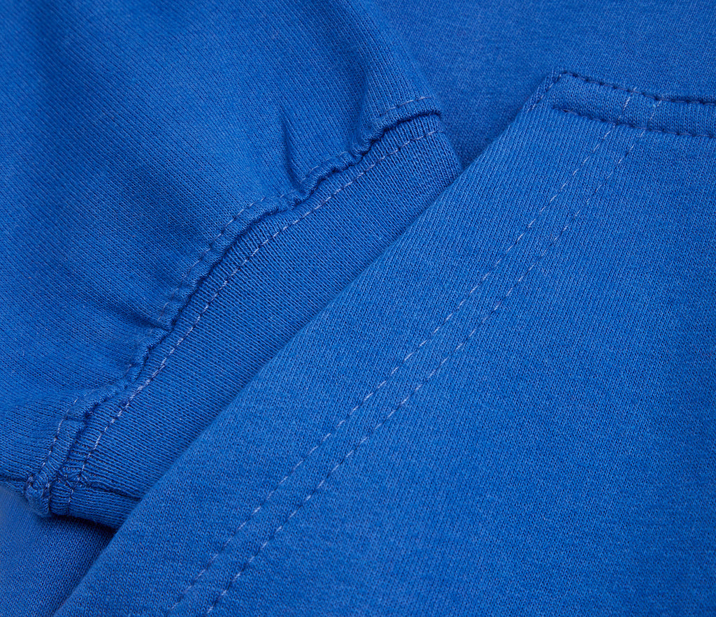 Zipped Hoodie - Royal Blue