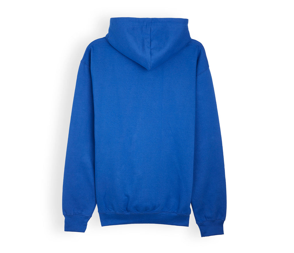 Zipped Hoodie - Royal Blue