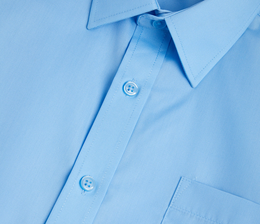 Boys Short Sleeve Shirt Two Pack - Blue