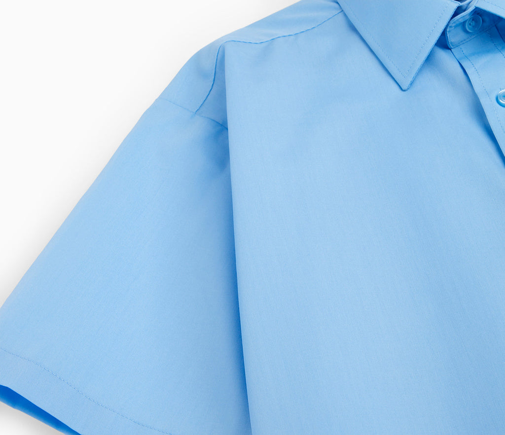 Boys Short Sleeve Shirt Two Pack - Blue