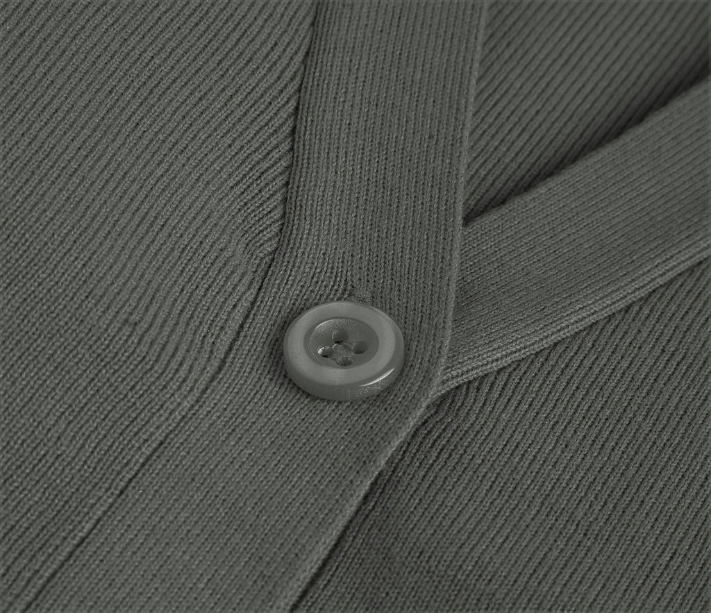 Knitted Cardigan - Grey