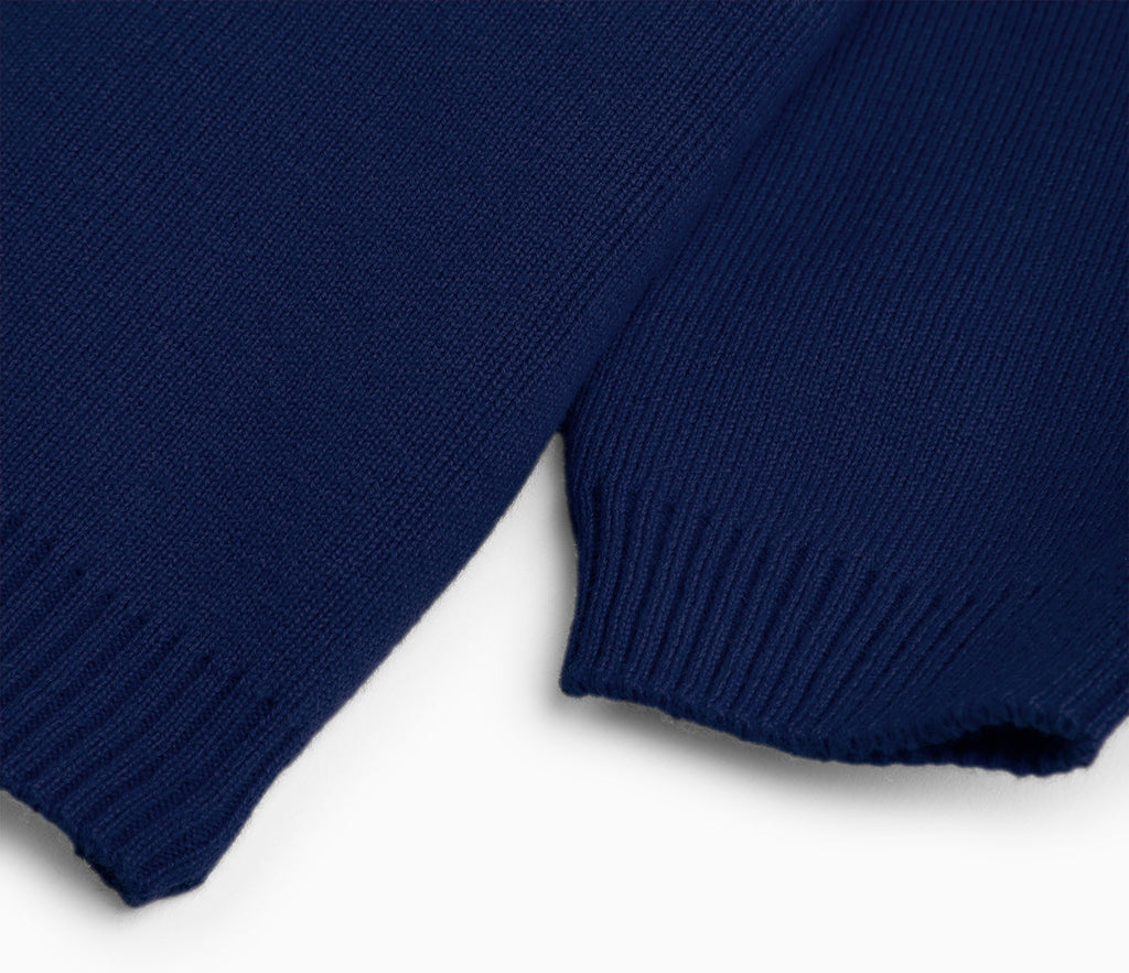 Knitted Cardigan - Navy