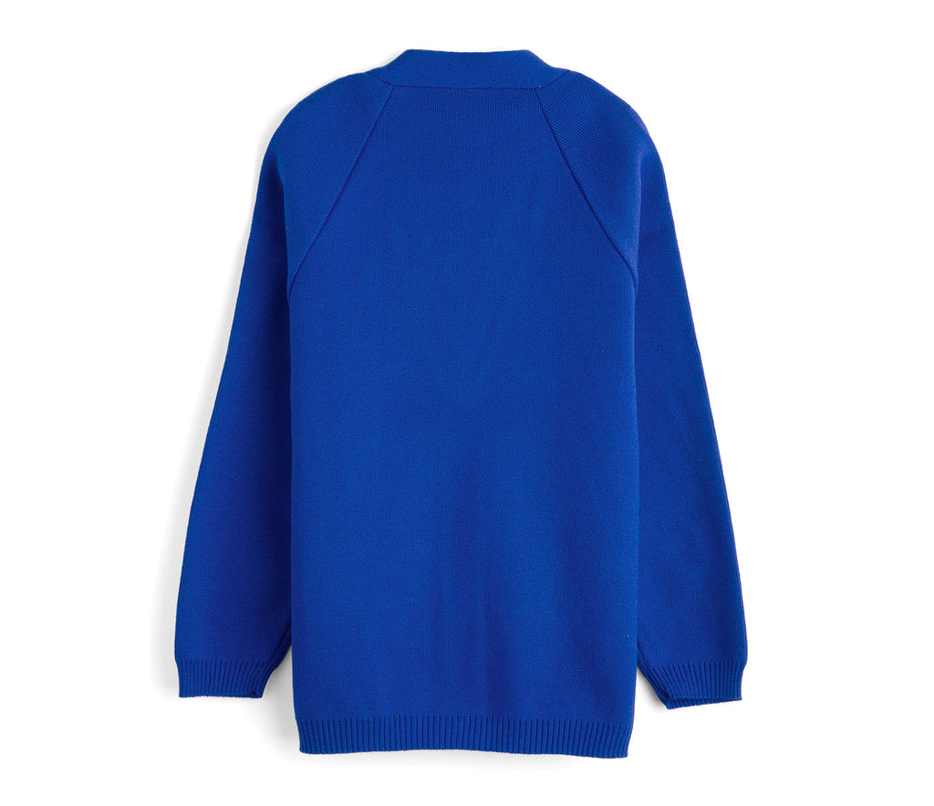 Knitted Cardigan - Royal Blue