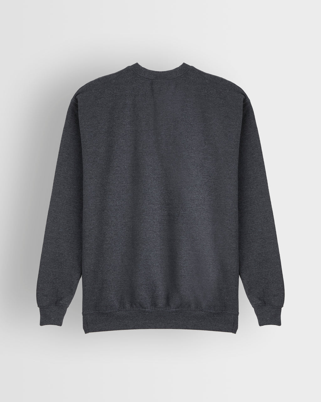 Round Neck Sweatshirt - Charcoal