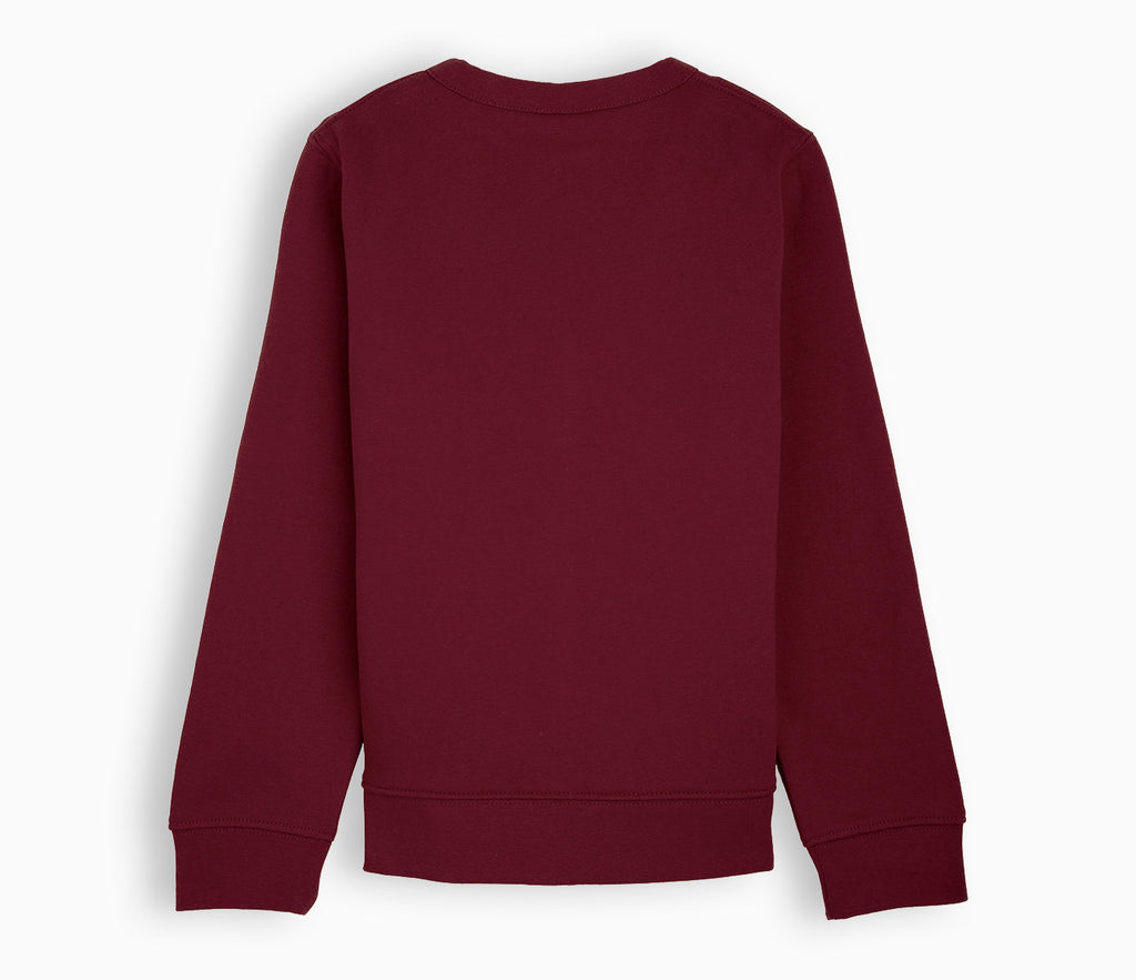 Jersey Cardigan - Burgundy