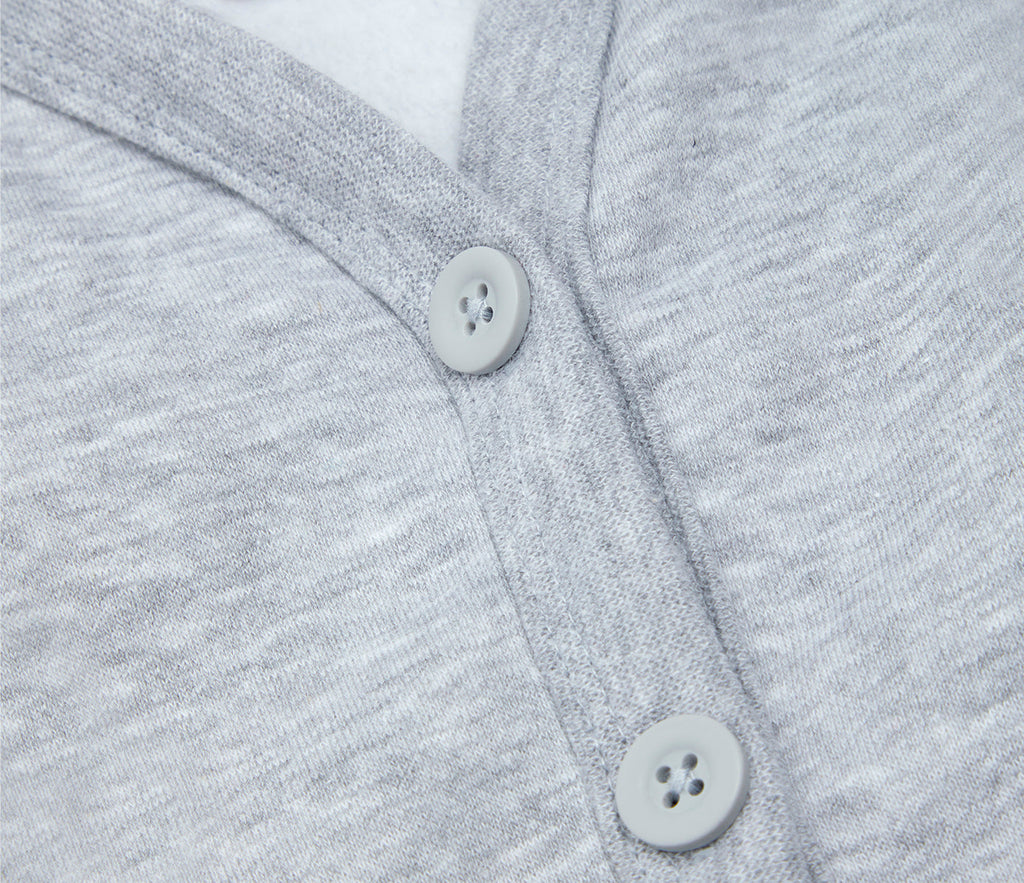 Jersey Cardigan - Grey
