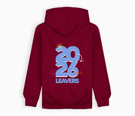 Leavers Hoodie 2026 - Burgundy