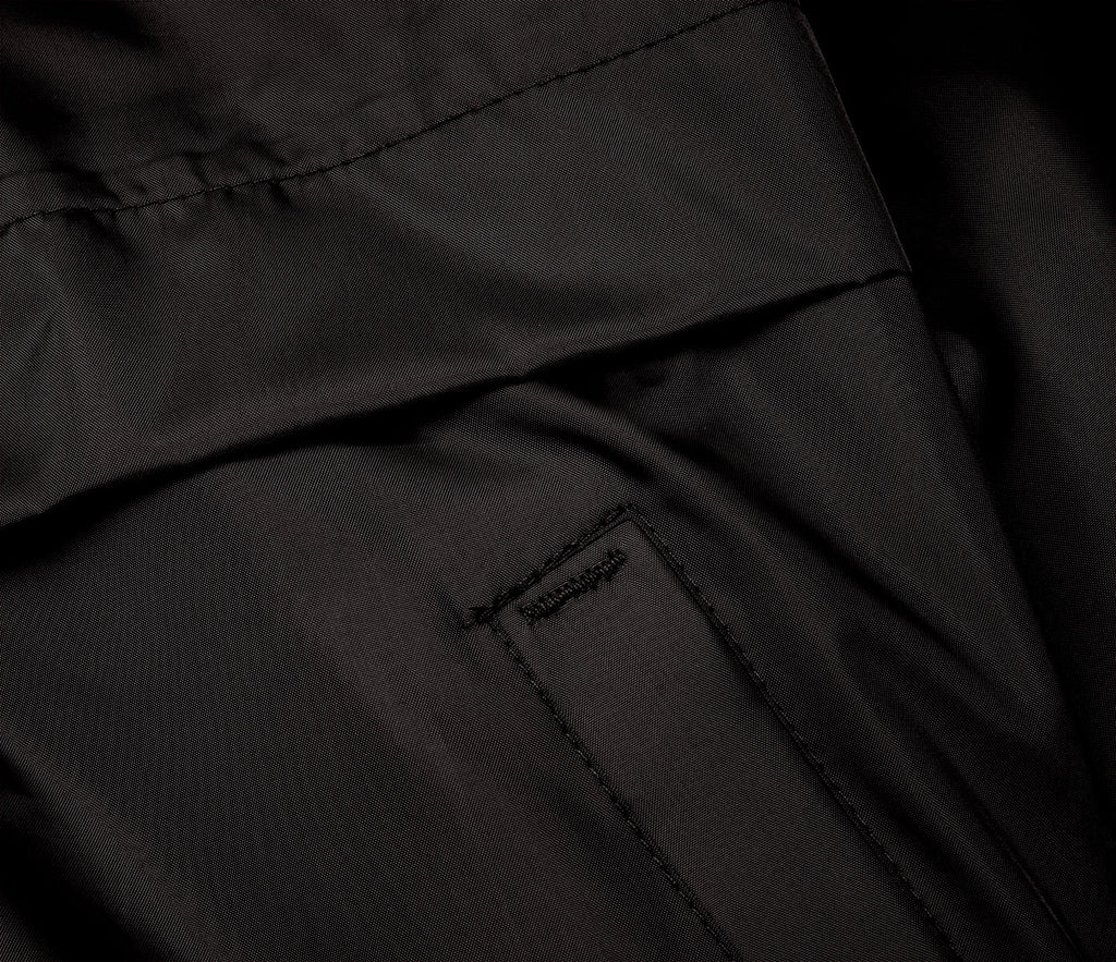 Microfleece Lined Jacket - Black