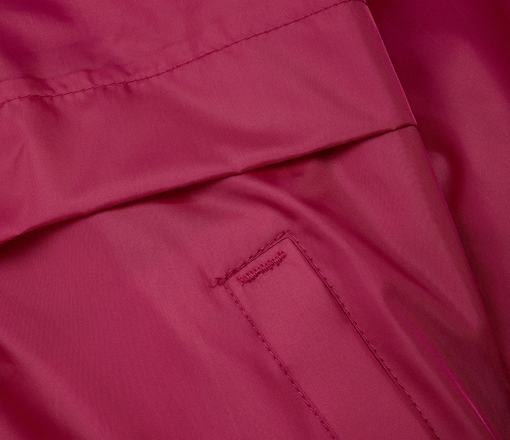 Microfleece Lined Jacket - Burgundy