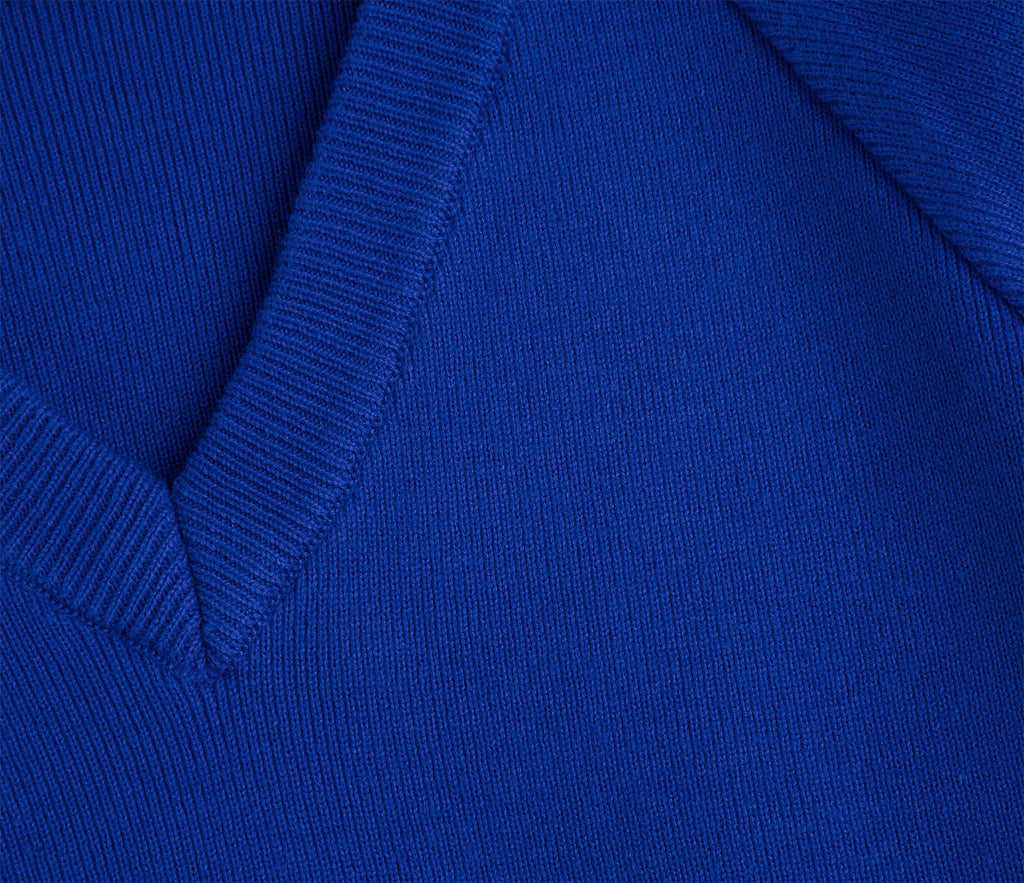 V-Neck Pullover - Royal Blue
