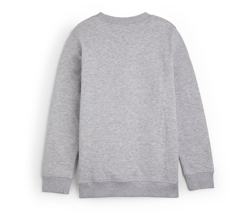 Round Neck Sweatshirt - Grey