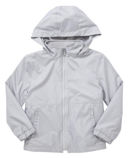 Plain Reversible Fleece Jacket - Grey
