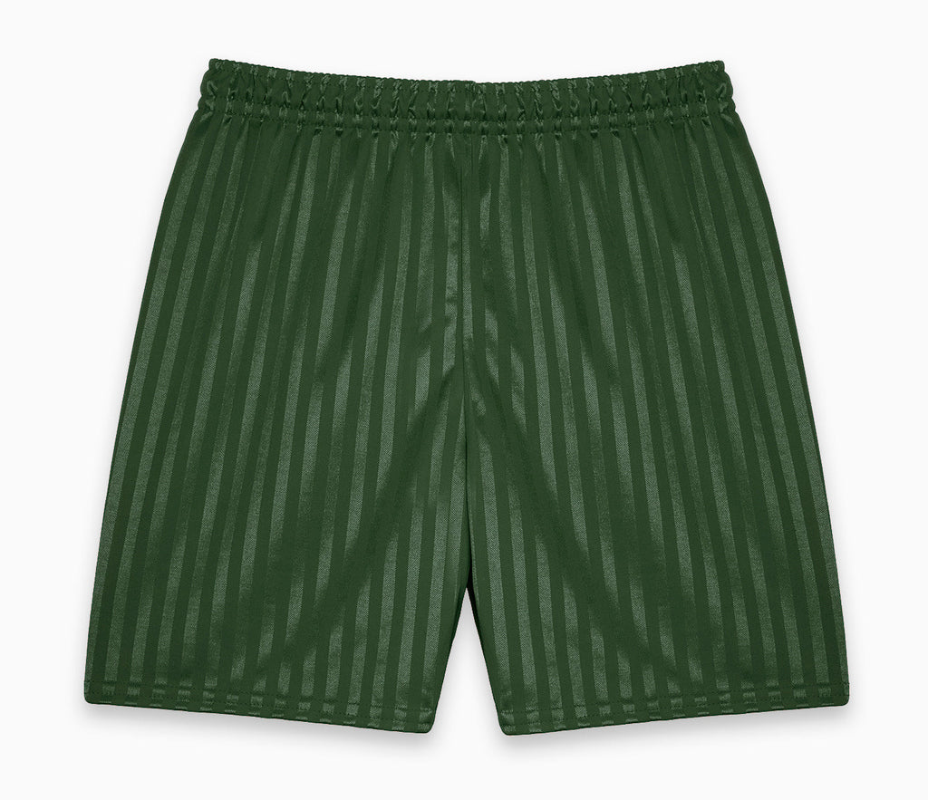 Shadow Stripe Shorts - Bottle Green