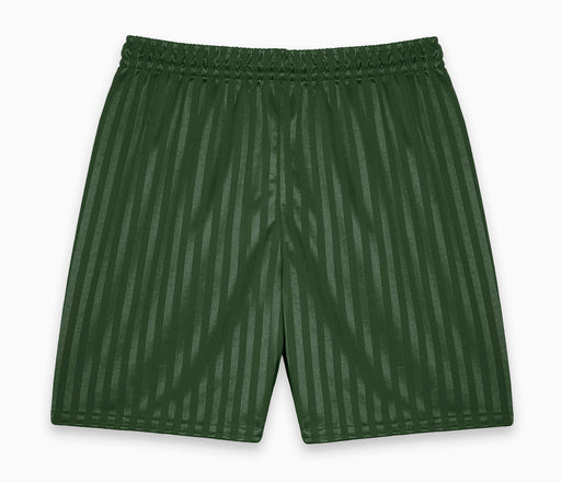 Shadow Stripe Shorts - Bottle Green