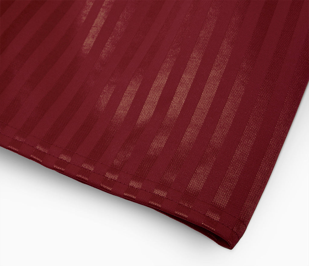 Shadow Stripe Shorts - Burgundy