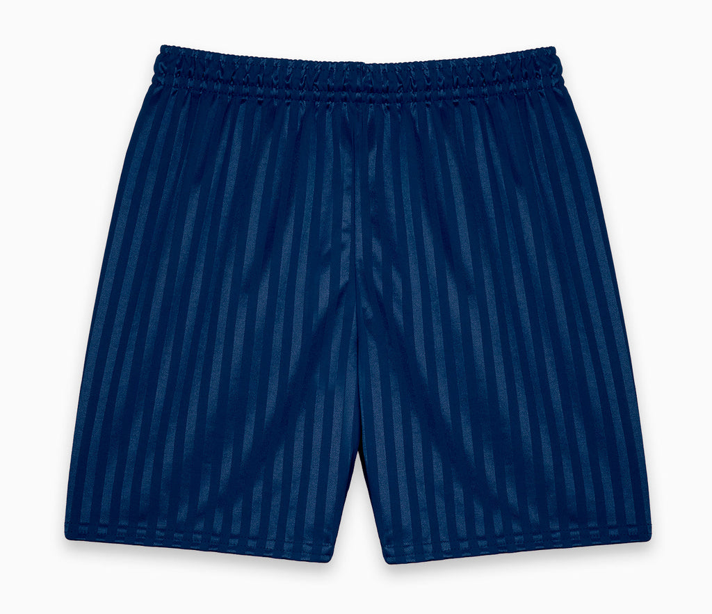 Shadow Stripe Shorts - Navy