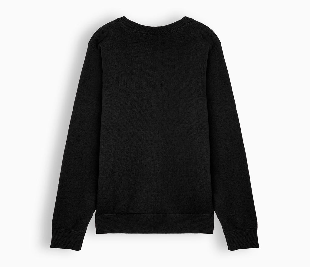 Lightweight Straight Edge Cardigan - Black