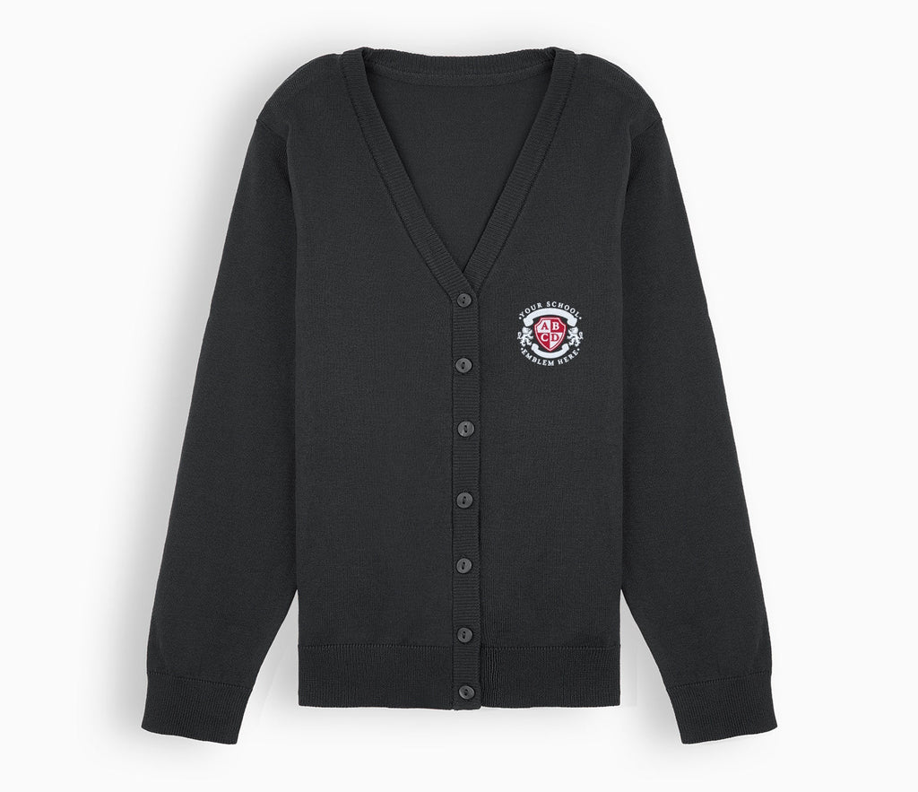 Lightweight Straight Edge Cardigan - Grey