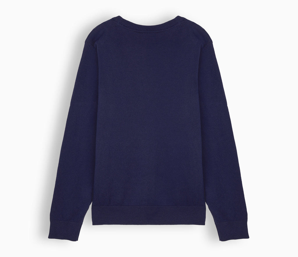 Lightweight Straight Edge Cardigan - Navy