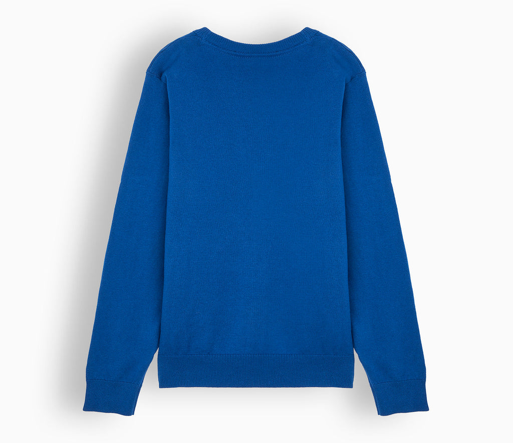 Lightweight Straight Edge Cardigan - Royal Blue