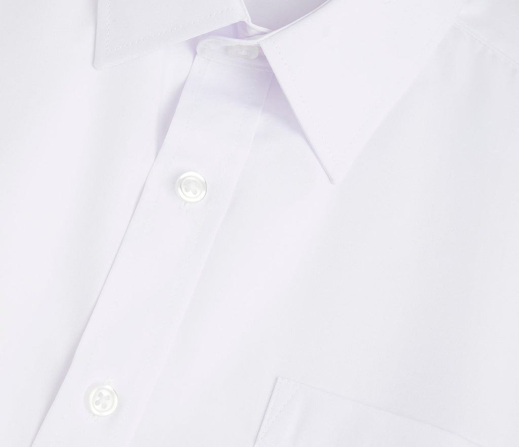 Boys Short Sleeve Shirt Two Pack - White