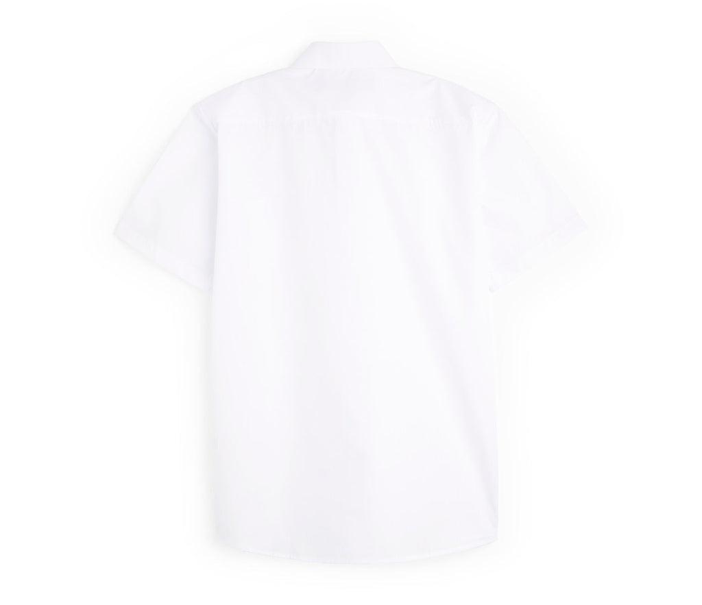 Boys Short Sleeve Shirt Two Pack - White