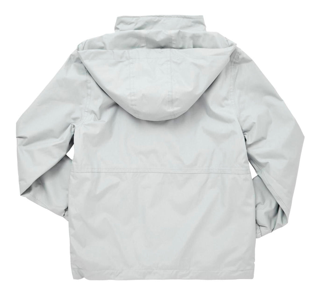 Plain Reversible Fleece Jacket - Grey