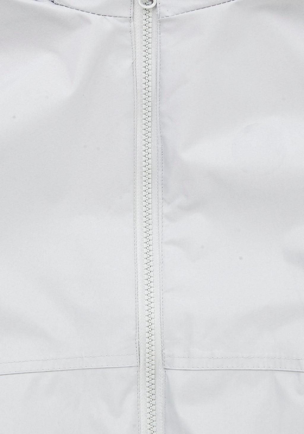 Plain Reversible Fleece Jacket - Grey